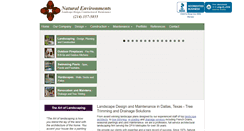 Desktop Screenshot of naturalenvironments.com
